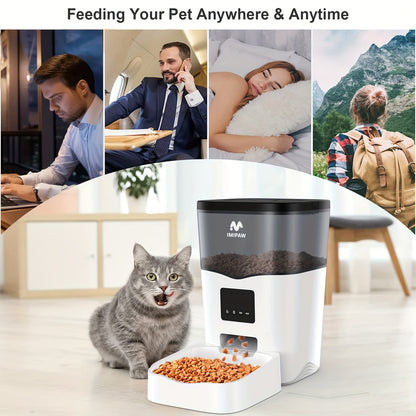 Automatic Cat & Dog Food Dispenser With App Control