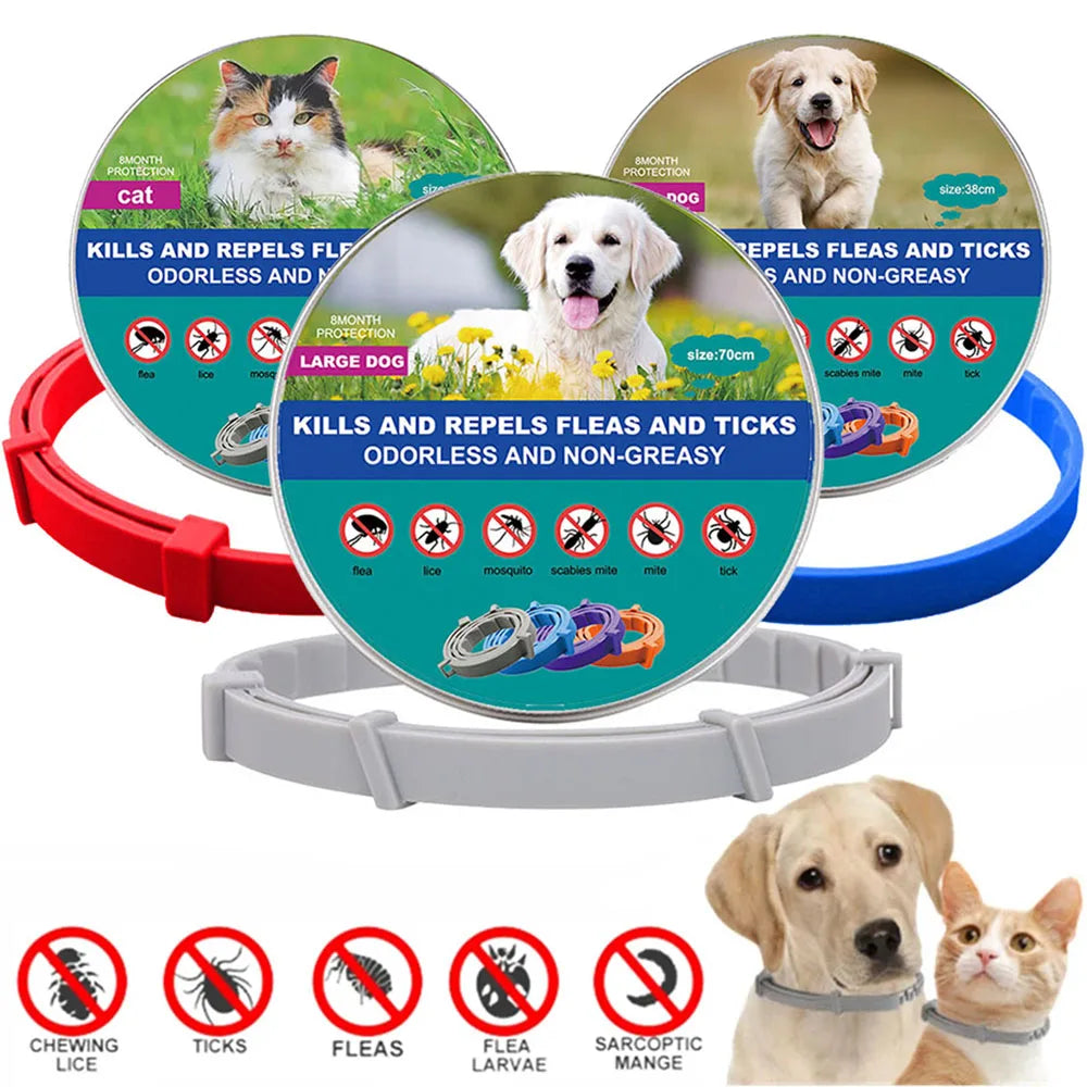 New Dog and Cat Veterinary Anti Flea and Tick Collar