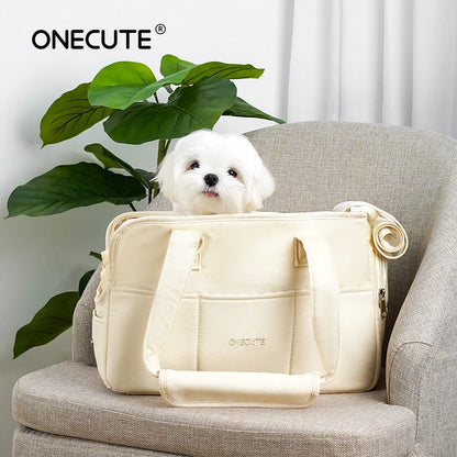 Small Dog Portable Shoulder Handbag