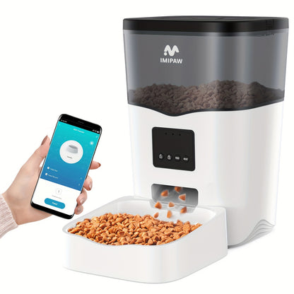 Automatic Cat & Dog Food Dispenser With App Control